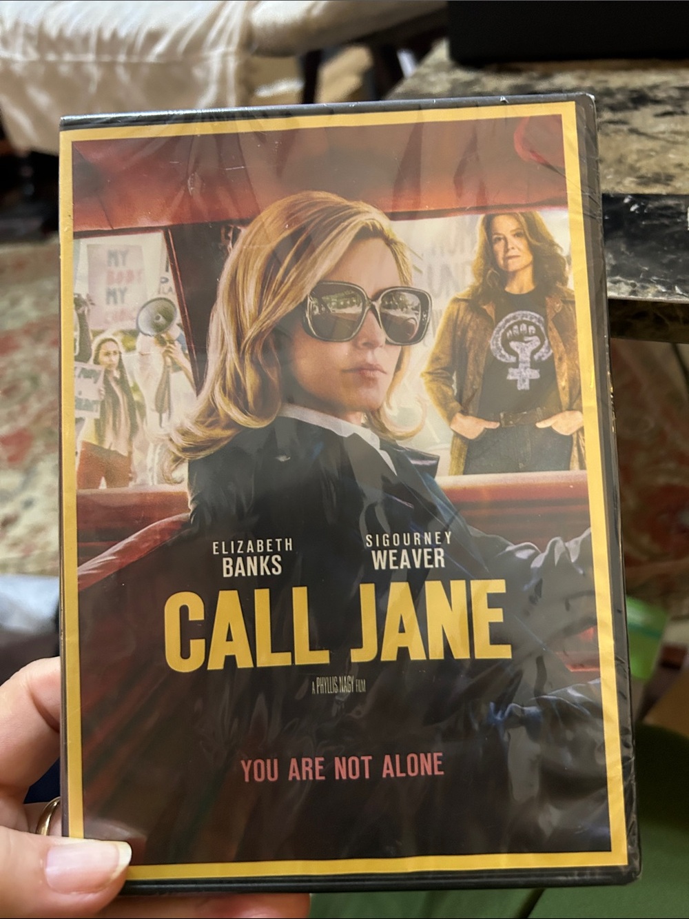 Call Jane dvd. Elizabeth Banks, Sigourney Weaver
